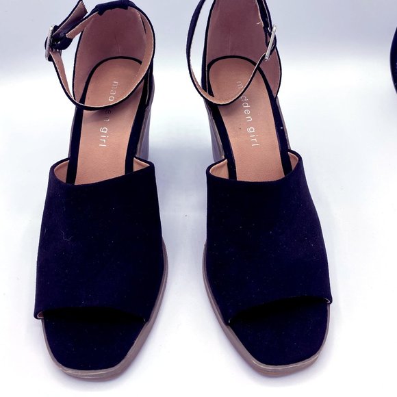 Madden Girl Shoes Madden Girl Black Wedge Heels Poshmark